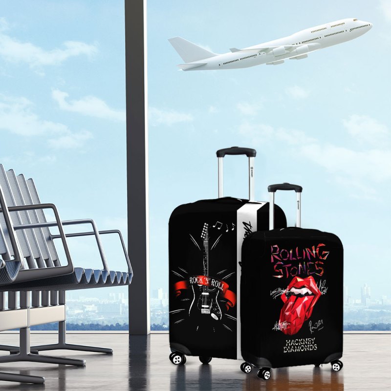 ANHNV3332 Luggage Cover The Rolling Stones 04 The Rolling Stones New Printed Luggage Cover IFDDLC0006 Idea Fanatic