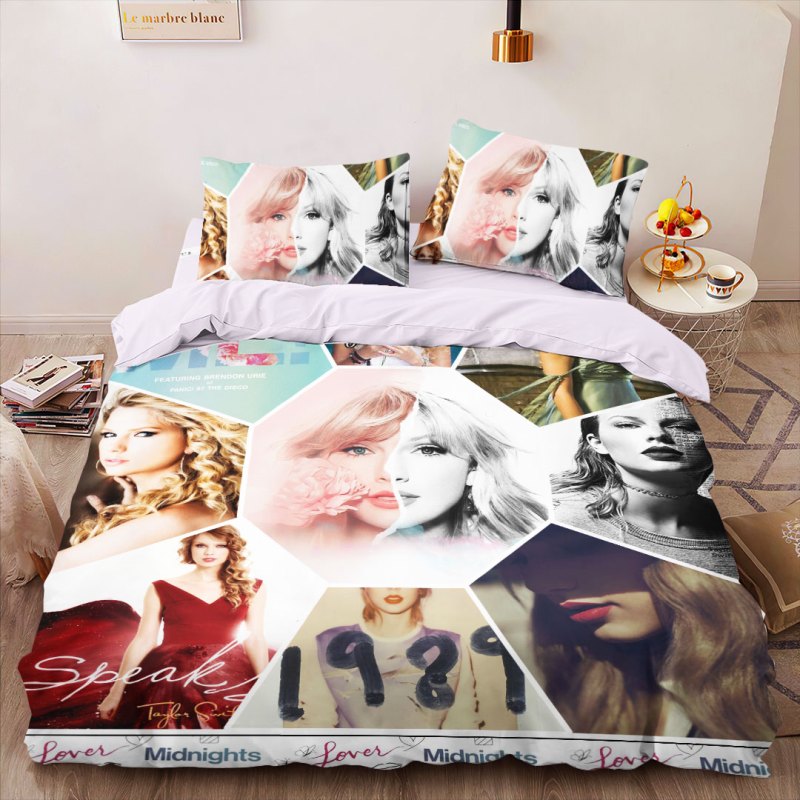 ANHNV3366 Bedding set Taylor Swift 03 Taylor Swift Premium Bedding Set IFDDBED0010 Idea Fanatic