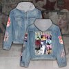 ANHNV3415 Denim hood jacket Taylor Swift 03 Taylor Swift Premium Hooded Denim Jacket IFDDHDJ0011 Idea Fanatic