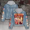 ANHNV3427 Denim hood jacket Taylor Swift 03 Taylor Swift Premium Hooded Denim Jacket IFDDHDJ0012 Idea Fanatic