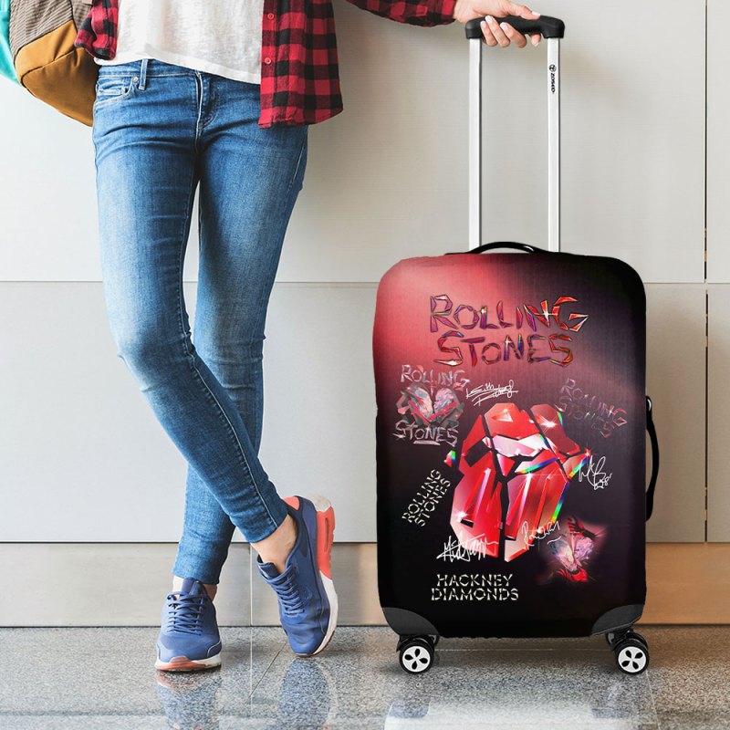 ANHNV3676 Luggage Cover The Rolling Stones 01 The Rolling Stones New Printed Luggage Cover IFDDLC0003 Idea Fanatic