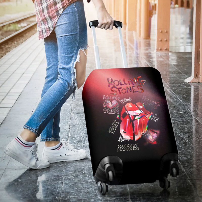 ANHNV3676 Luggage Cover The Rolling Stones 02 The Rolling Stones New Printed Luggage Cover IFDDLC0003 Idea Fanatic