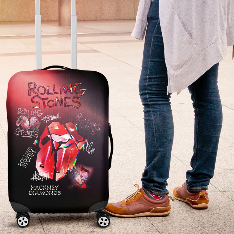 ANHNV3676 Luggage Cover The Rolling Stones 03 The Rolling Stones New Printed Luggage Cover IFDDLC0003 Idea Fanatic