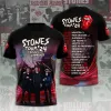 ANHNV3876 Tshirt The Rolling Stones The Rolling Stones Combo 3D Apparels IFDDCLEC0031 Idea Fanatic