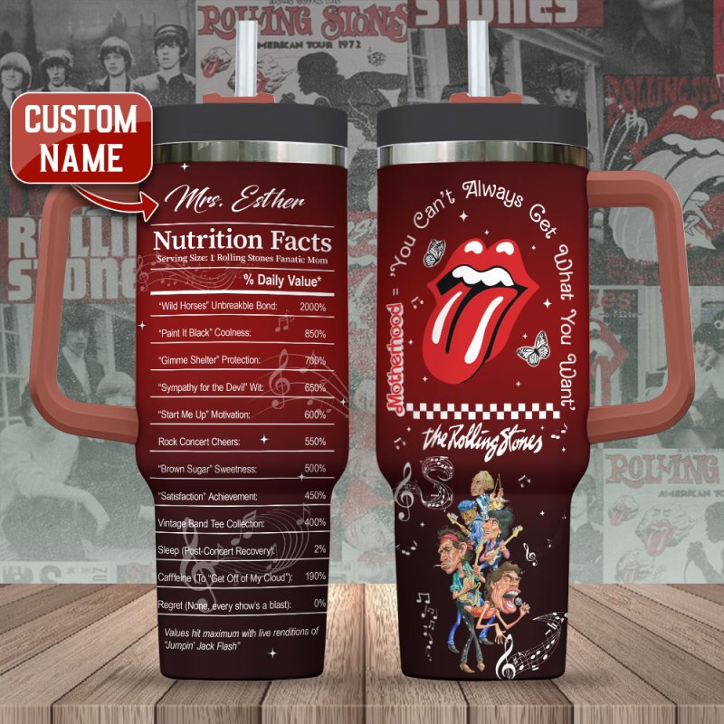 ANHNV4104 Stanley Tumbler The Rolling Stones 01 The Rolling Stones Personalized 40oz Stanley Tumbler IFDD40OZ0151 Idea Fanatic