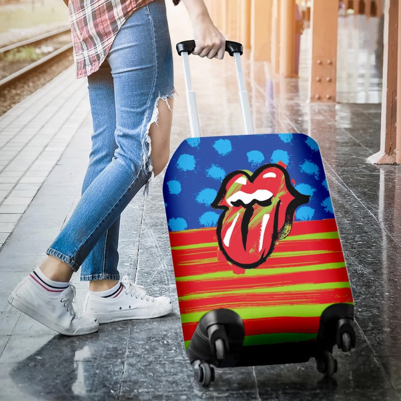 ANHNV4640 Luggage Cover The Rolling Stones 02 The Rolling Stones New Printed Luggage Cover IFDDLC0005 Idea Fanatic