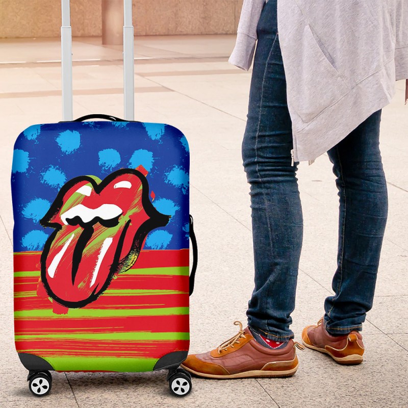 ANHNV4640 Luggage Cover The Rolling Stones 03 The Rolling Stones New Printed Luggage Cover IFDDLC0005 Idea Fanatic