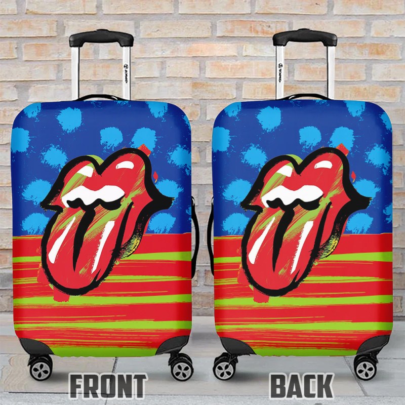 ANHNV4640 Luggage Cover The Rolling Stones 04 The Rolling Stones New Printed Luggage Cover IFDDLC0005 Idea Fanatic