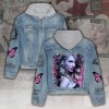 ANHNV4675 Women s Denim Hood Jacket Taylor Swift 03 Taylor Swift Premium Hooded Denim Jacket IFDDHDJ0030 Idea Fanatic