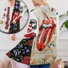 ANHNV4747 Womens Patch Pocket Cardigan The Rolling Stones 02 The Rolling Stones Women’s Patch Pocket Cardigan IFDDPPC0005 Idea Fanatic