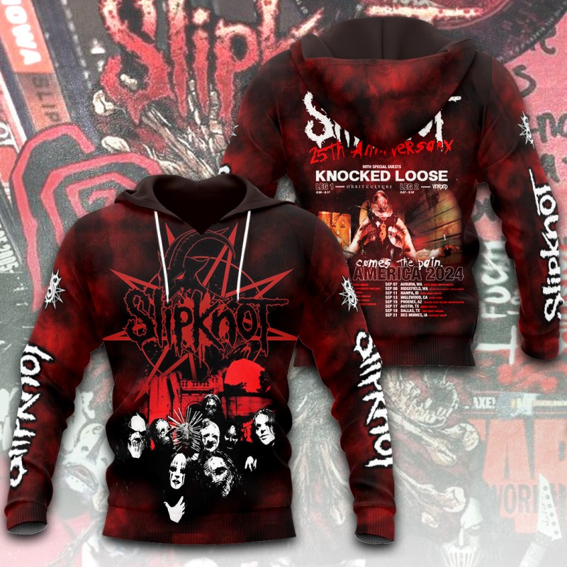 ANHNV4763 Hoodie Slipknot Slipknot Combo 3D Apparels IFDDCLEC0117 Idea Fanatic