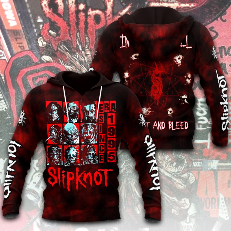 ANHNV4765 Hoodie Slipknot Slipknot Combo 3D Apparels IFDDCLEC0118 Idea Fanatic