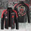 ANHNV4937 Premium Leather Bomber The Rolling Stones The Rolling Stones Premium Leather Bomber Jacket IFDDLBJK0003 Idea Fanatic