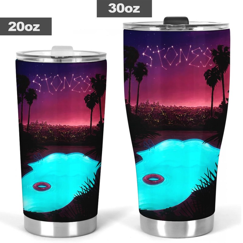 ANHNV4957 Tumbler The Rolling Stones 04 The Rolling Stones Normal Tumbler Cup IFDDNTUM0012 Idea Fanatic