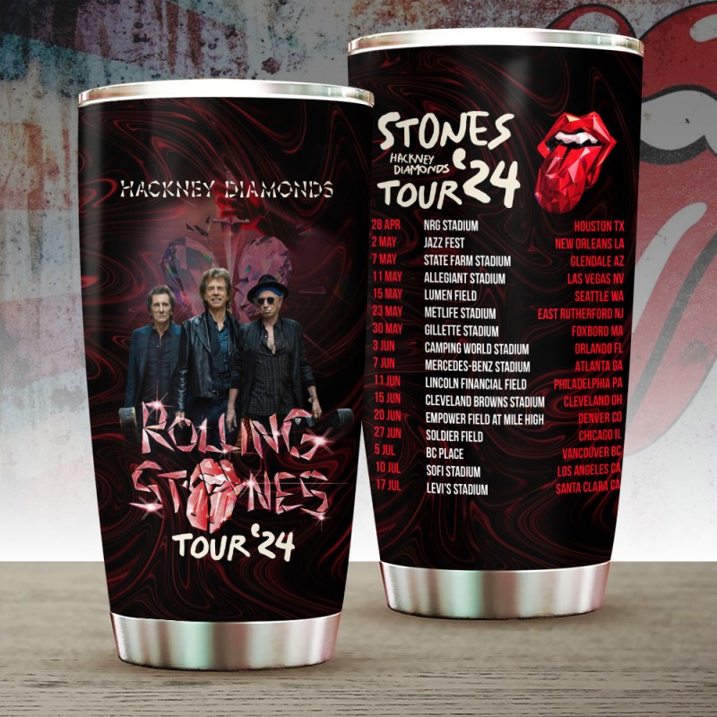 ANHNV4d745 Tumbler The Rolling Stones 01 The Rolling Stones Normal Tumbler Cup IFDDNTUM0005 Idea Fanatic