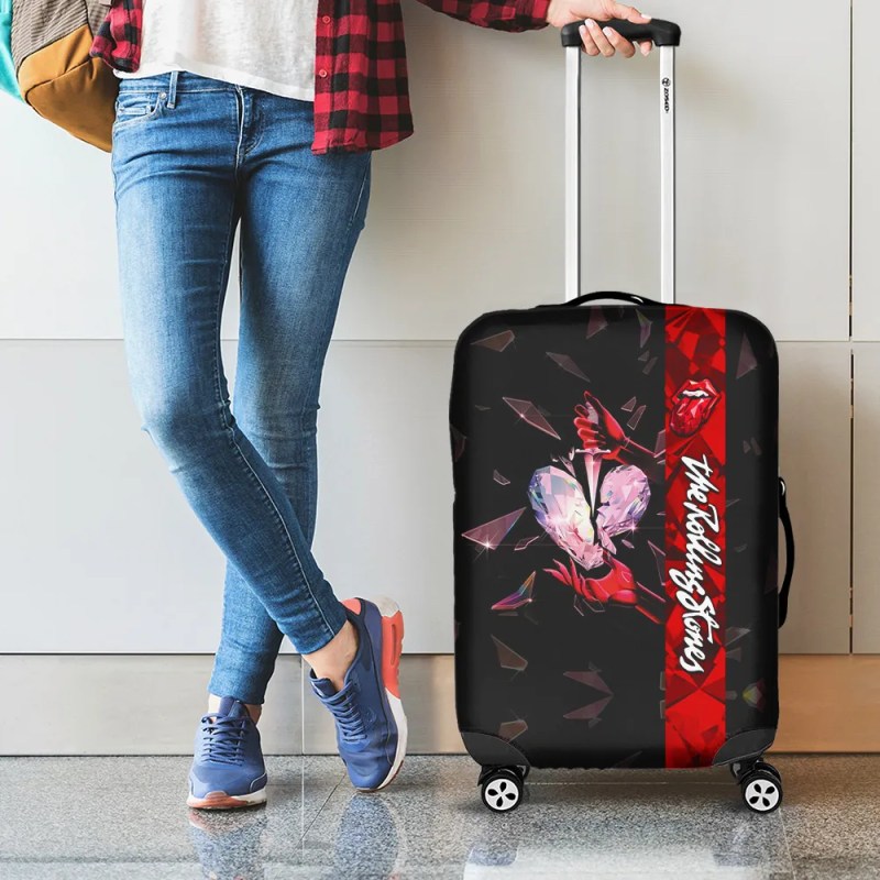 ANHNV5021 Luggage Cover The Rolling Stones 01 The Rolling Stones New Printed Luggage Cover IFDDLC0007 Idea Fanatic