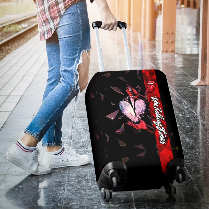 ANHNV5021 Luggage Cover The Rolling Stones 02 The Rolling Stones New Printed Luggage Cover IFDDLC0007 Idea Fanatic