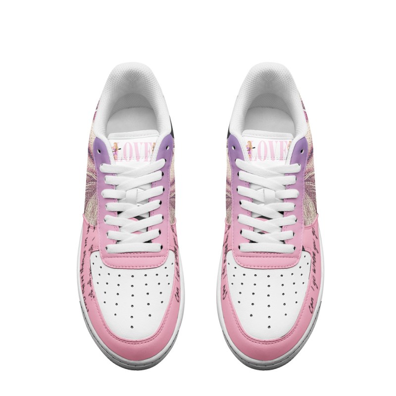 ANHNV5067 Air Force 1 Sneaker Taylor Swift 02 Taylor Swift Premium AF1 Sneakers IFDDAF10203 Idea Fanatic