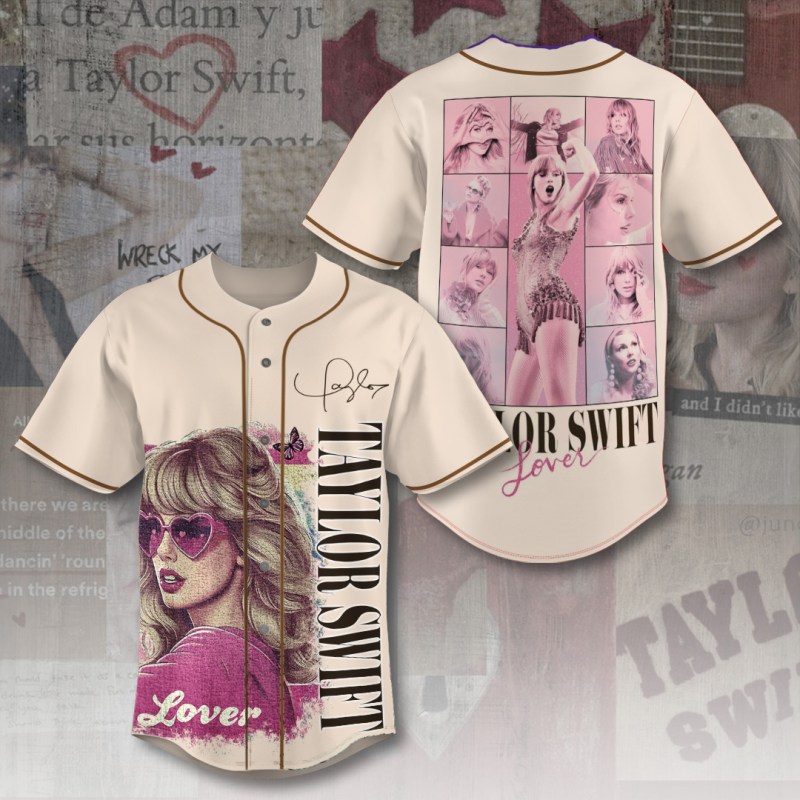 ANHNV5092 Baseball Jersey Taylor Swift Taylor Swift Premium Printed Baseball Jersey IFDDBSJ0021 Idea Fanatic