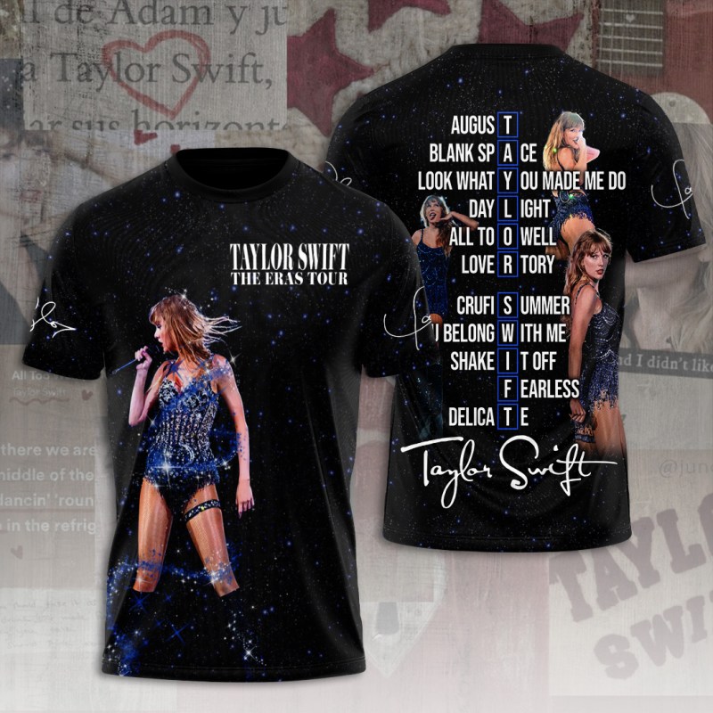 ANHNV5106 T shirt Taylor Swift Taylor Swift Combo 3D Apparels IFDDCLEC0359 Idea Fanatic