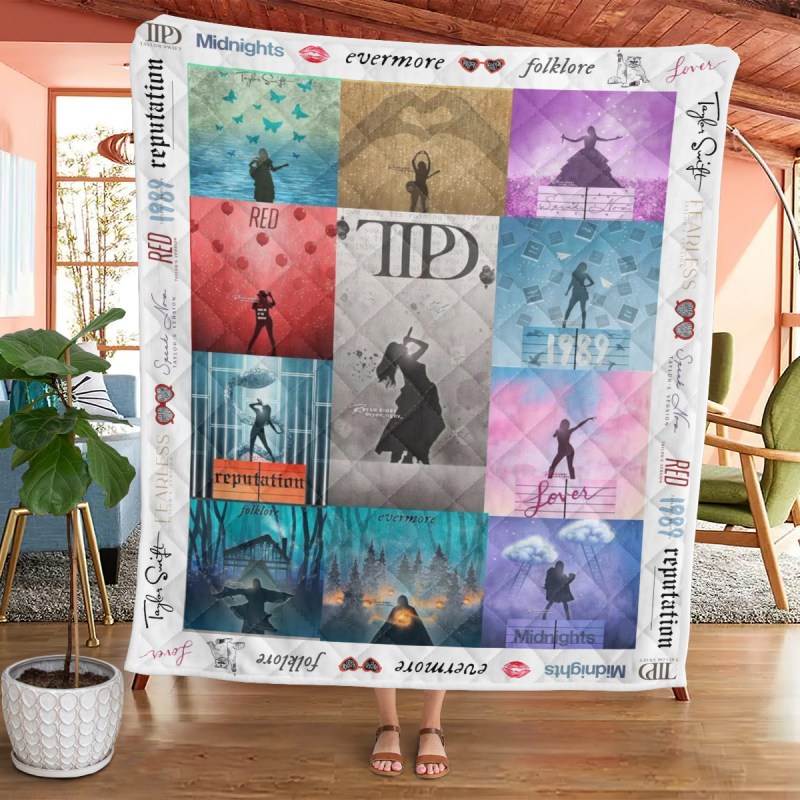 ANHNV5157 Quilt Blanket Taylor Swift 03 Taylor Swift Premium Printed Quilt Blanket IFDDQLT0013 Idea Fanatic