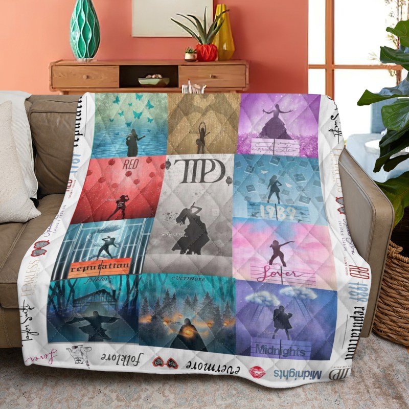 ANHNV5157 Quilt Blanket Taylor Swift 04 Taylor Swift Premium Printed Quilt Blanket IFDDQLT0013 Idea Fanatic