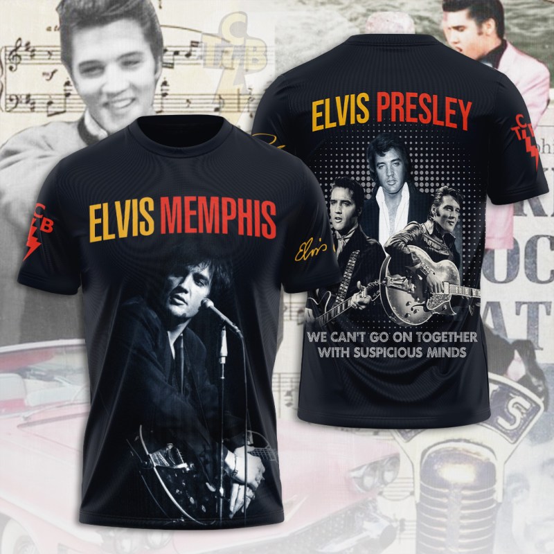 ANHNV5168 T shirt Elvis Presley Elvis Presley Combo 3D Apparels IFDDCLEC0496 Idea Fanatic