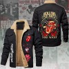 ANHNV5211 2D Winter Fleece Jacket The Rolling Stones The Rolling Stones Premium Winter Fleece Bomber Jacket IFDDWFBJ0003 Idea Fanatic