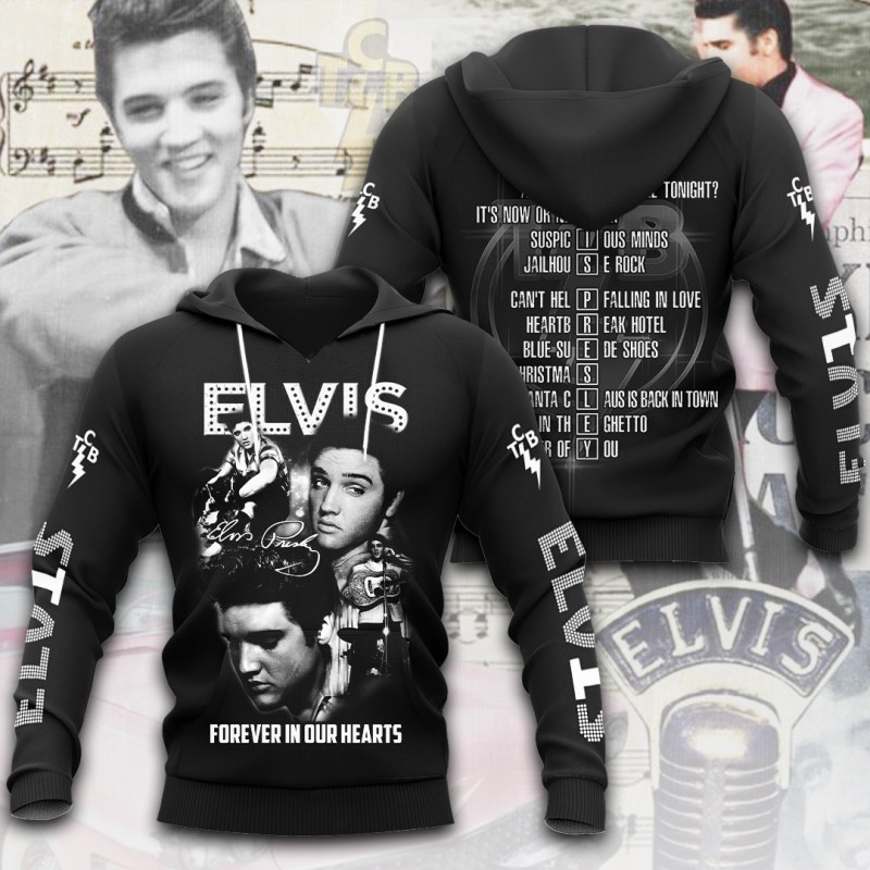 ANHNV5362 Hoodie Elvis Presley Elvis Presley Combo 3D Apparels IFDDCLEC0453 Idea Fanatic