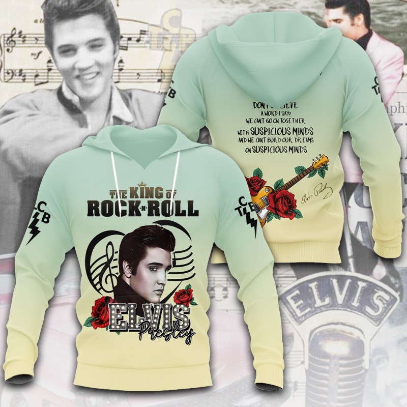 ANHNV5438 Hoodie Elvis Presley Elvis Presley Combo 3D Apparels IFDDCLEC0427 Idea Fanatic