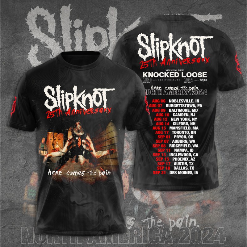 ASlipknot Apparel TANTN6181 T Shirt Slipknot Combo 3D Apparels IFDDCLEC0106 Idea Fanatic