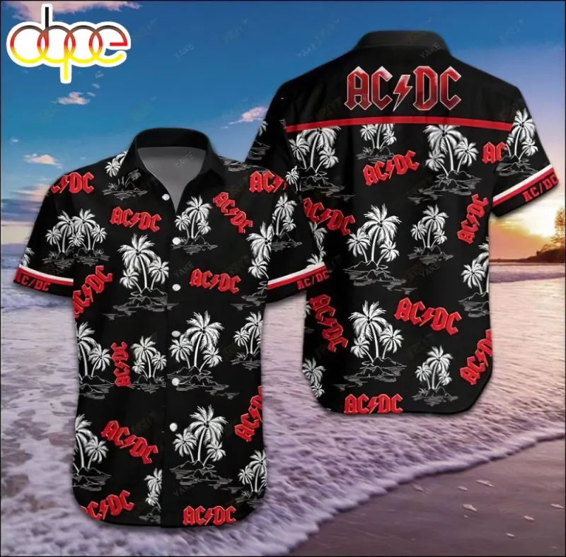 Ac Dc Band Rock Beautiful Team Hawaiian Shirt AC/DC Band Rock Beautiful Team Hawaiian Shirt IDF176624 Idea Fanatic