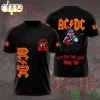 Ac Dc Highway To Hell Tour 85 Black 3d Tshirt AC/DC Highway To Hell Tour 85 3D Tshirt IDF172825 Idea Fanatic