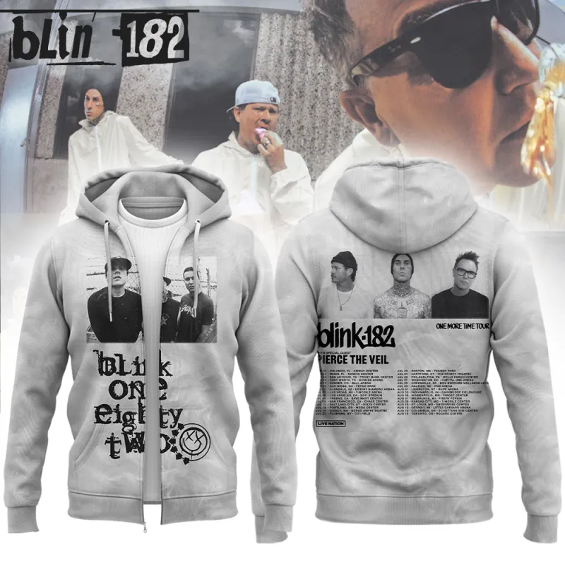 BLI200224LNQ9TTT mk6 Blink-182 World Tour 2024 Concert Shirt Hoodie BLI200224LNQ9TTT Idea Fanatic