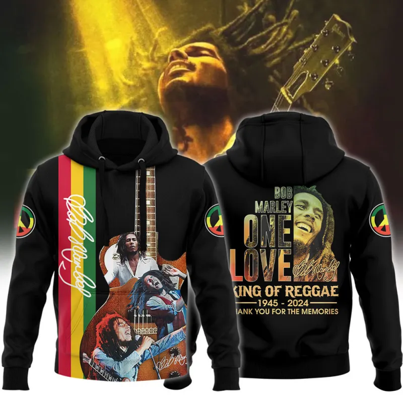 BM010324LNQ25VKH mk hd Bob Marley Love The Life You Live 3D Hoodie Shirt BM010324LNQ25VKH Idea Fanatic