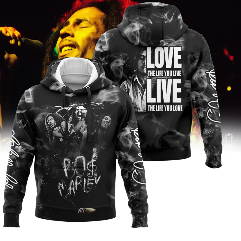 BM040324LNQ13DKD mk Bob Marley One Love Love The Life You Live BM040324LNQ13DKD Idea Fanatic