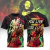 BM050324LNQ18TTT mk1 Bob Marley One Love Hoodie Shirt BM050324LNQ18TTT Idea Fanatic