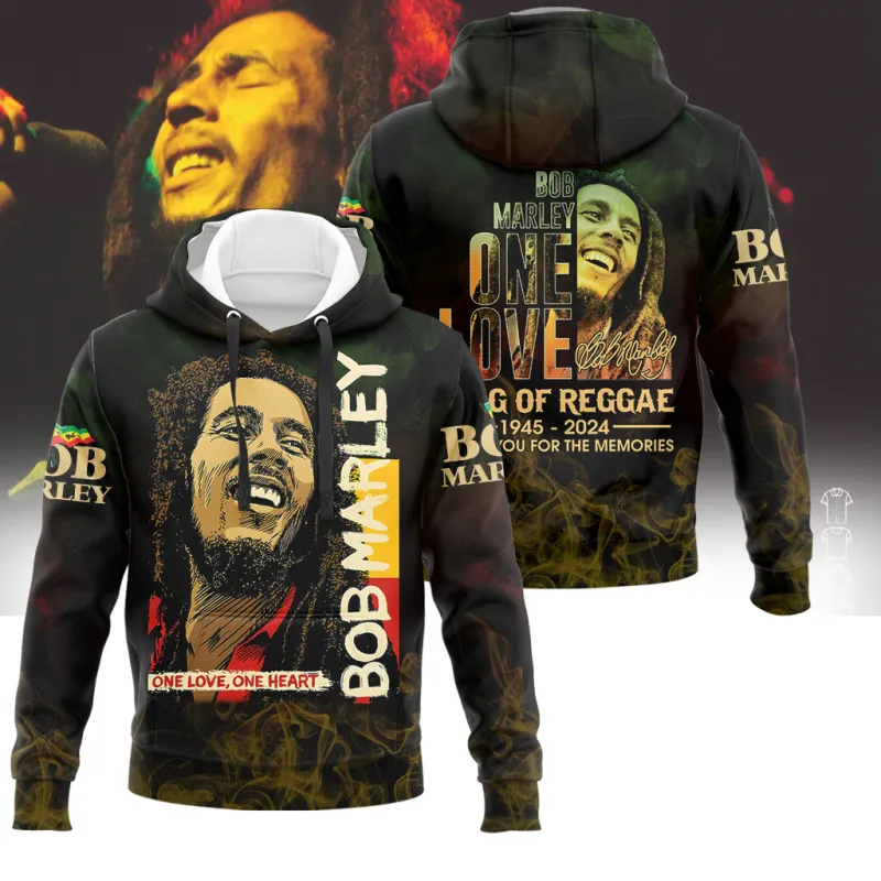 BM140324LNQ5DKD mk Bob Marley One Live Hoodie Shirt BM140324LNQ5DKD Idea Fanatic