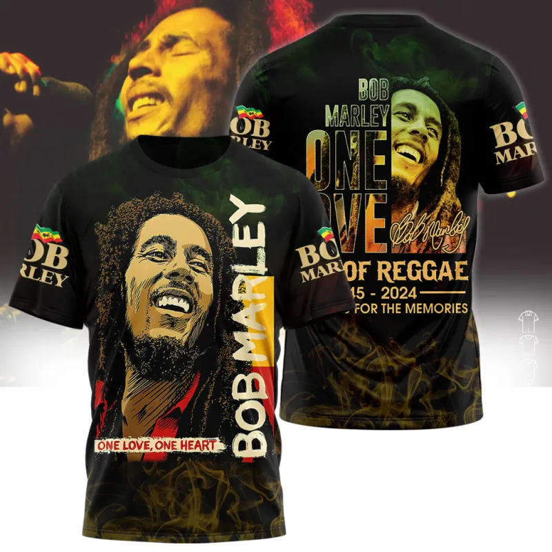 BM140324LNQ5DKD mk1 Bob Marley One Live Hoodie Shirt BM140324LNQ5DKD Idea Fanatic