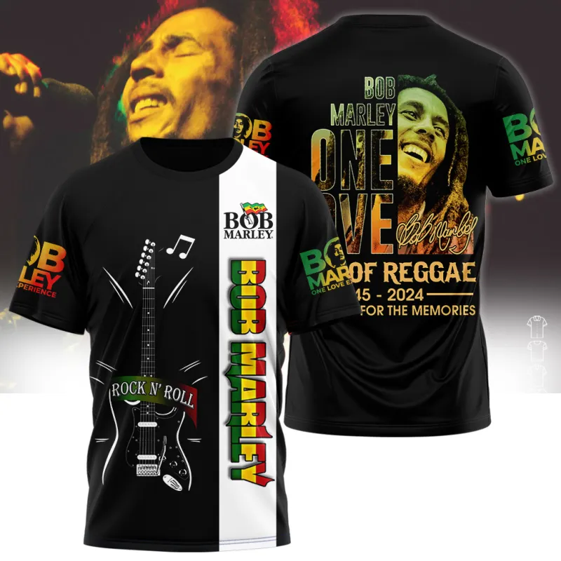 BM140324LNQ7DKD mk1 Bob Marley One Live Hoodie Shirt BM140324LNQ7DKD Idea Fanatic