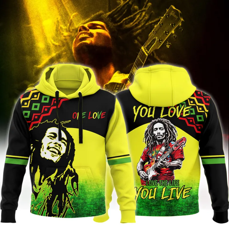 BM150324LNQ1VKH mk hd Bob Marley One Love Hoodie Shirt BM150324LNQ1VKH Idea Fanatic