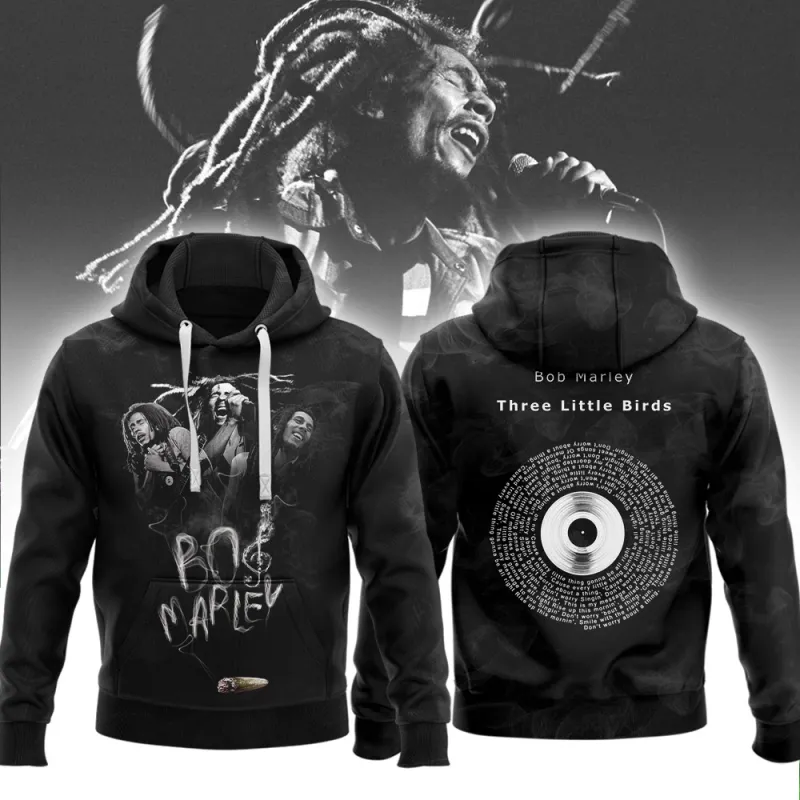 BM270224LNQ15TTT mk2 Bob Marley Every Little Thing Gonna Be Alright 3D Hoodie Shirt BM270224LNQ15TTT Idea Fanatic