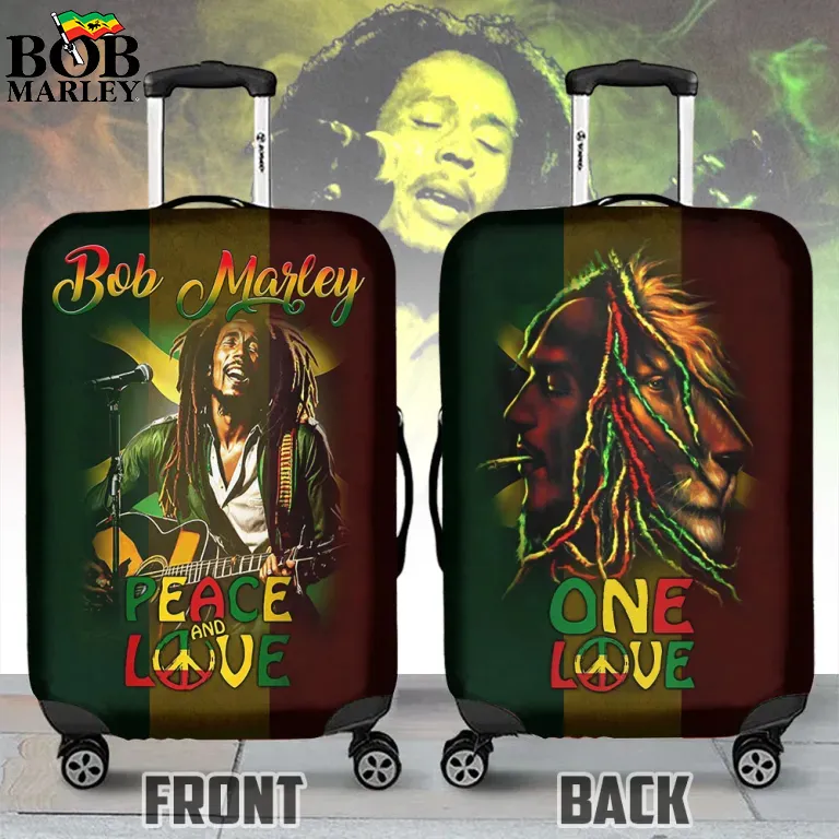 BML230324L38 mk Bob Marley Luggage Cover IDF857822 Idea Fanatic