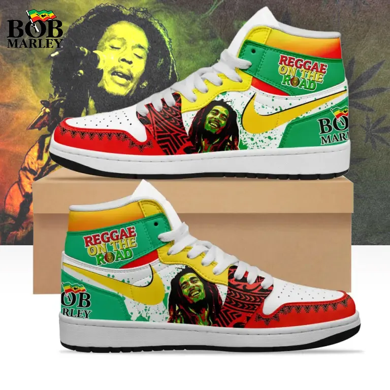 BML230324L47 mk Bob Marley Air Jordan 1 Sneaker BML230324L47 Idea Fanatic