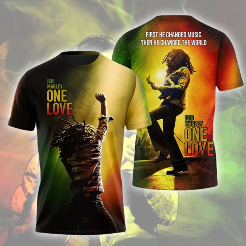 BML230324L53 mk Bob Marley 3D Apparels BML230324L53 Idea Fanatic