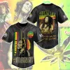 BML230324L60 mk Bob Marley Baseball Jersey BML230324L60 Idea Fanatic