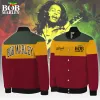 BML290324L17TTT mk Bob Marley Signature Baseball Jacket BML290324L17TTT Idea Fanatic