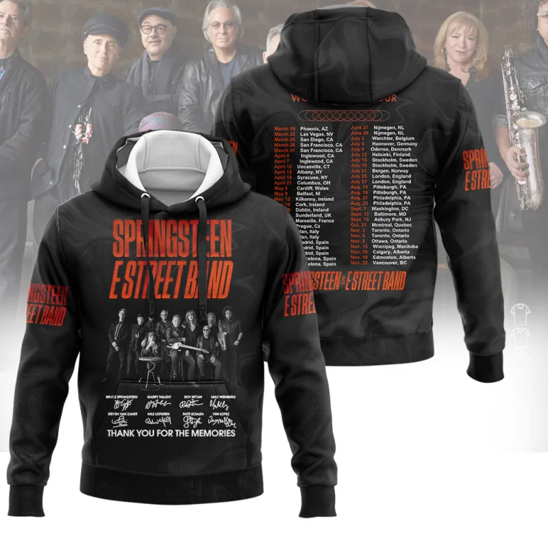 BS010424LNQ1DKD mk Bruce Springsteen E Street Band Tour Hoodie Shirt BS010424LNQ1DKD Idea Fanatic