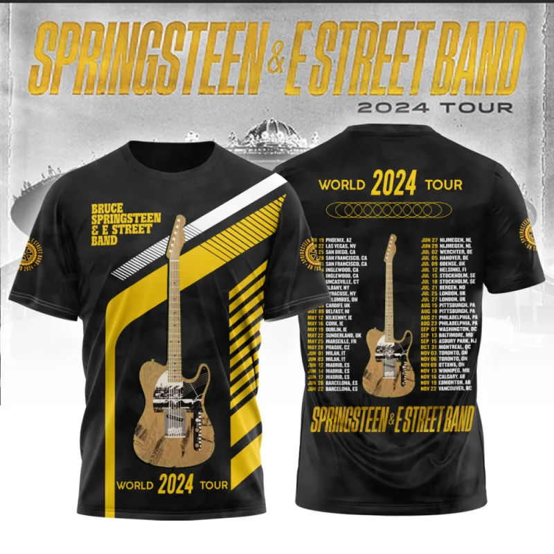 BS010424LNQ6TTT mk1 Bruce Springsteen E Street Band Tour Hoodie Shirt BS010424LNQ6TTT Idea Fanatic