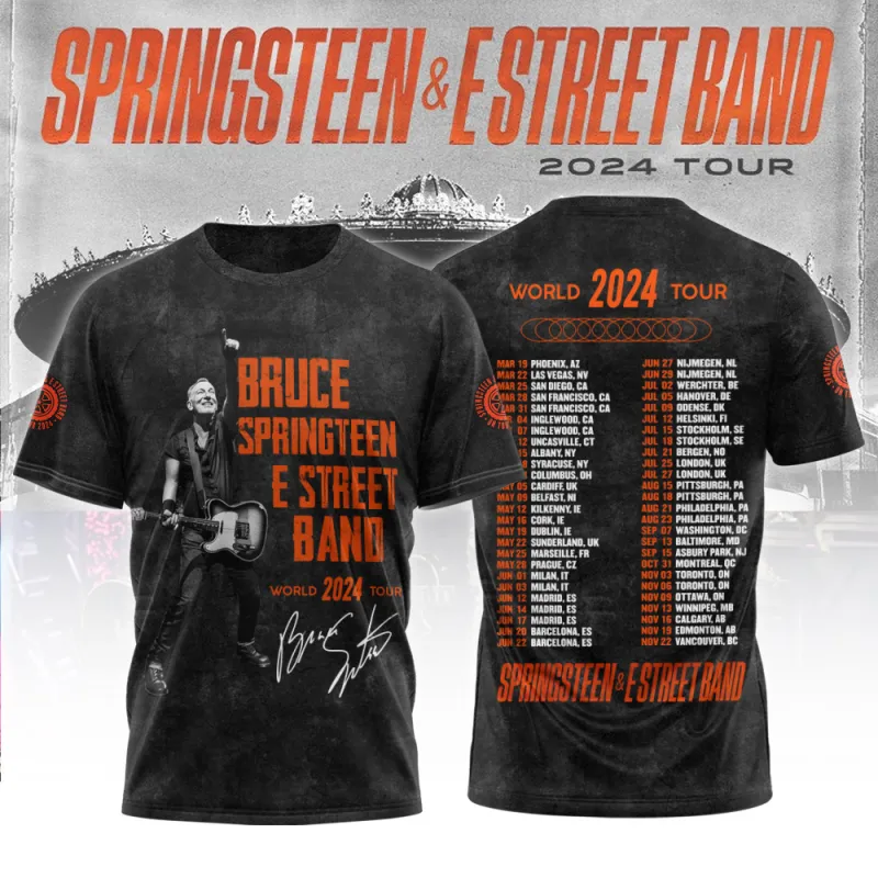 BS040424LNQ4TTT mk1 Bruce Springsteen E Street Band Tour Hoodie Shirt BS040424LNQ4TTT Idea Fanatic